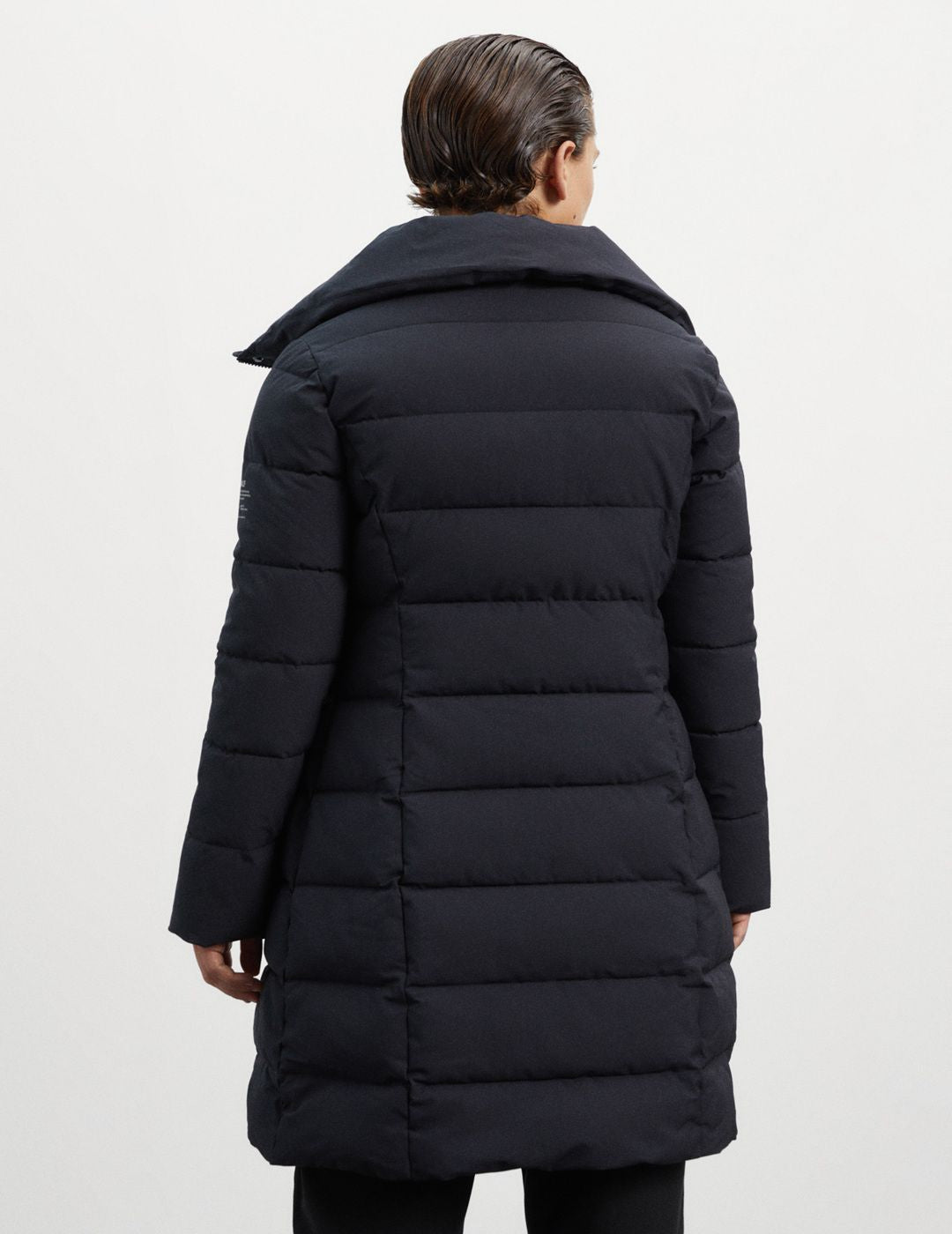 Abrigo Ecoalf Mujer Bolivar Black