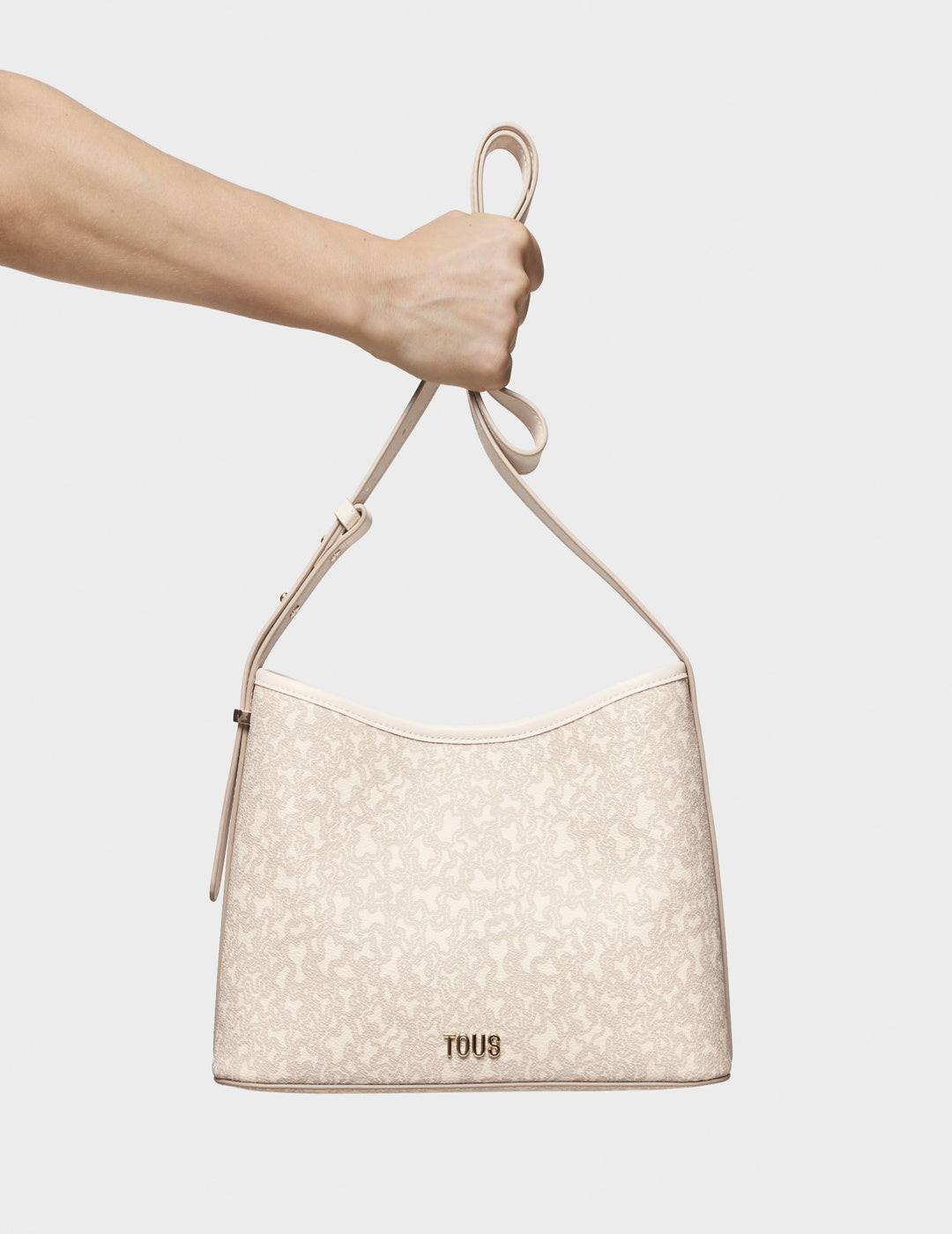 Bandolera Tous L Kaos Mini Lines Beige