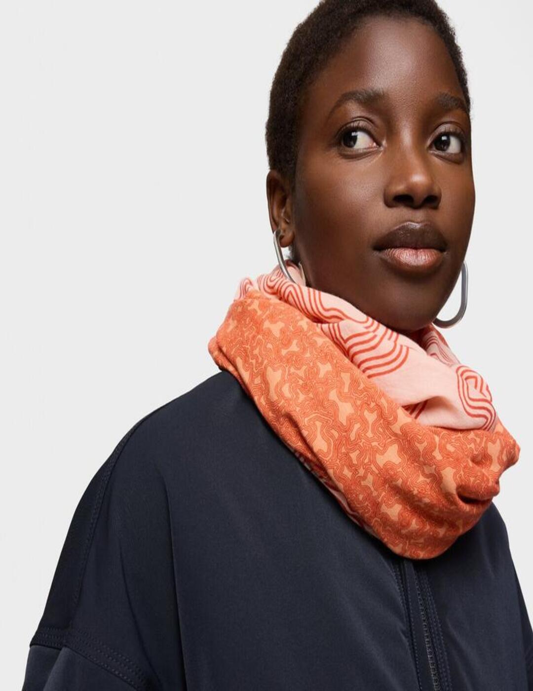 Foulard Tous Kaos Mini Lines Naranja