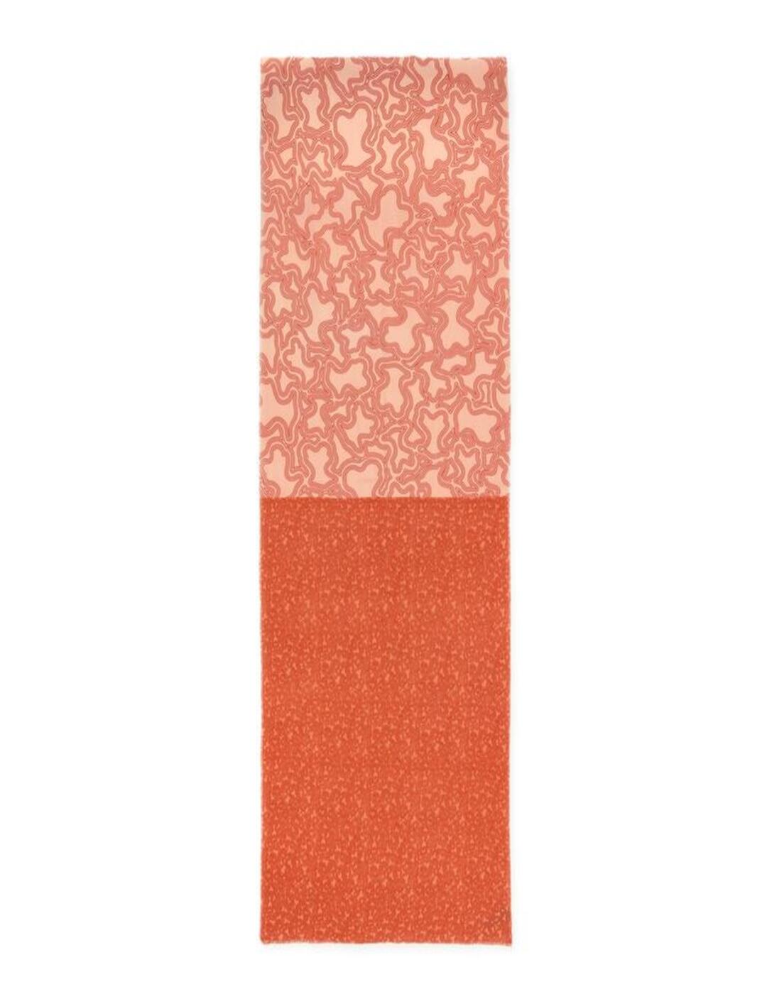 Foulard Tous Kaos Mini Lines Naranja
