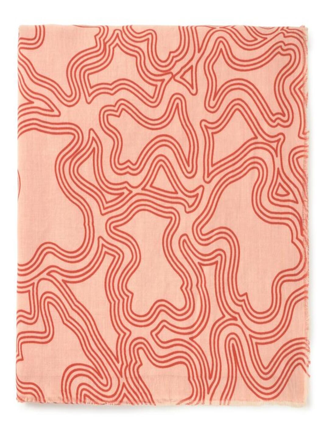 Foulard Tous Kaos Mini Lines Naranja