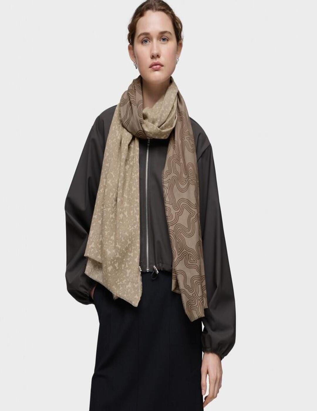 Foulard Tous Kaos Mini Lines Topo
