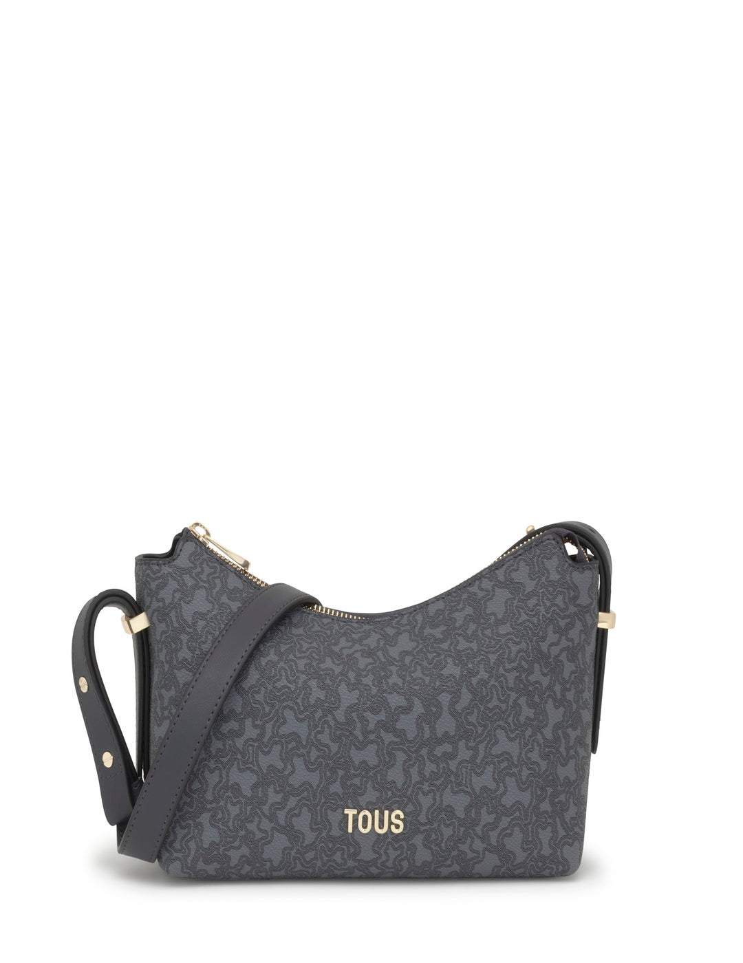 Bandolera Tous M Kaos Mini Lines Gris Oscuro