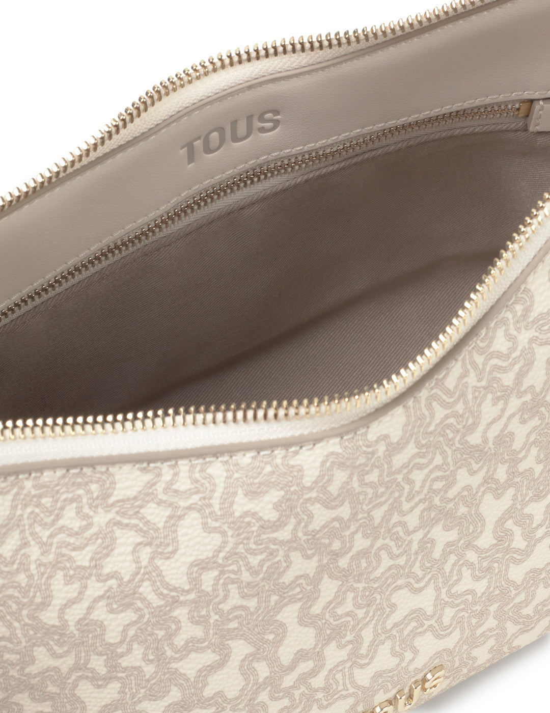 Bandolera Tous M Kaos Mini Lines Beige