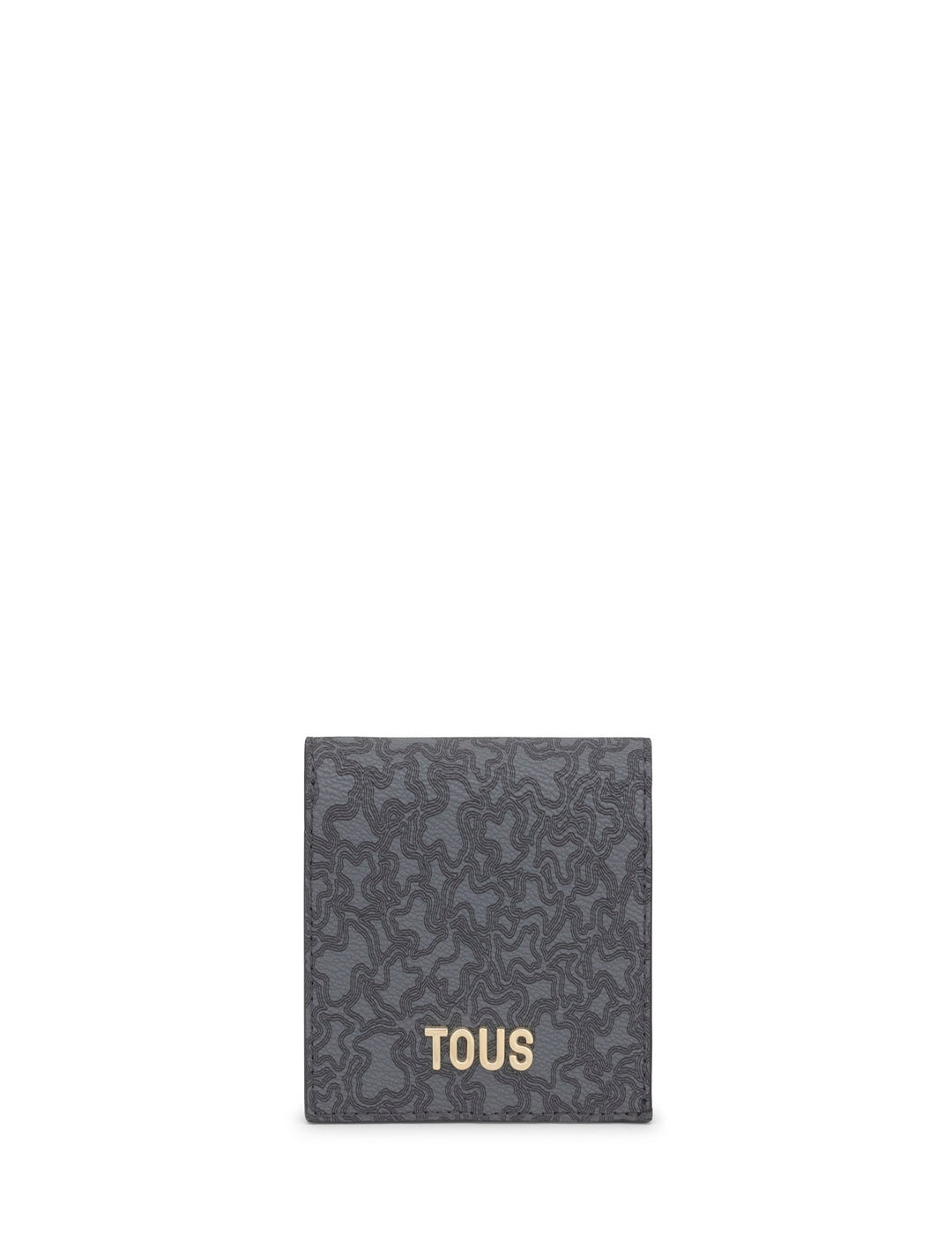 Billetera Tous XS Kaos Mini Lines Gris Oscuro