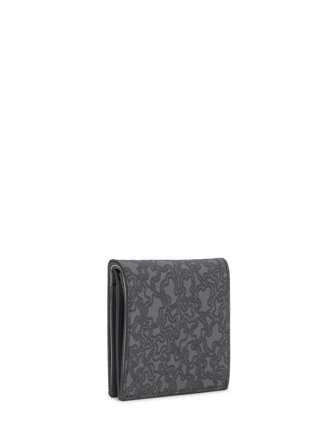 Billetera Tous XS Kaos Mini Lines Gris Oscuro