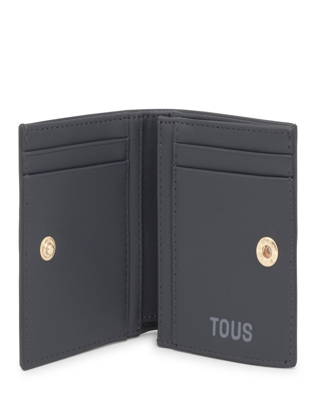 Billetera Tous XS Kaos Mini Lines Gris Oscuro