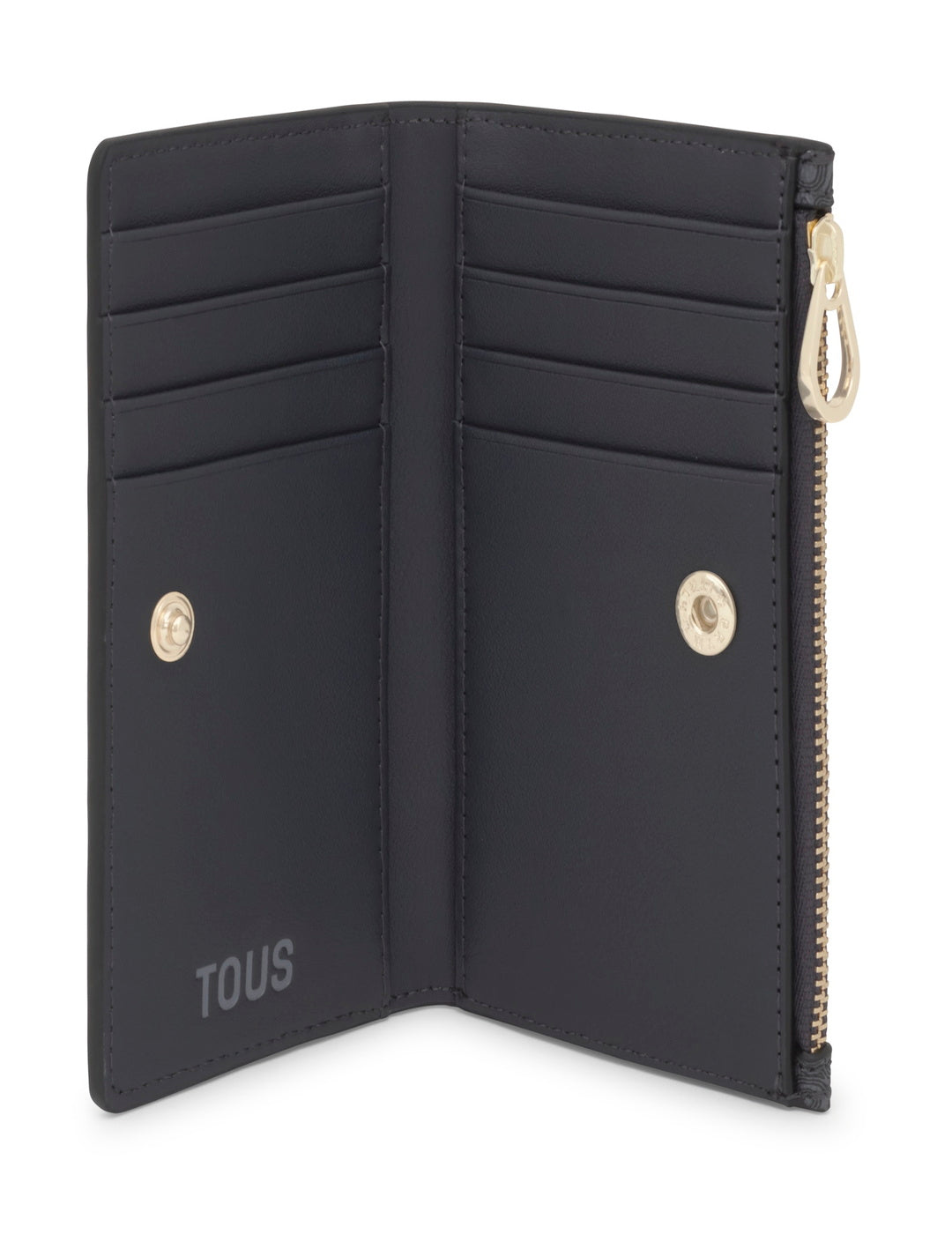 Billetera S Kaos Mini Lines Gris Oscuro
