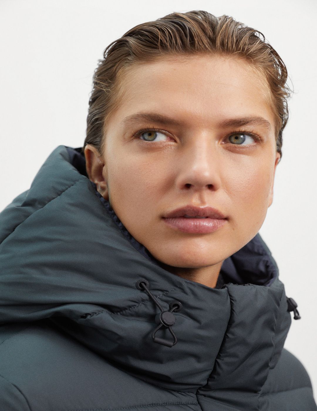 Abrigo Ecoalf Mujer Robson Woodland Green