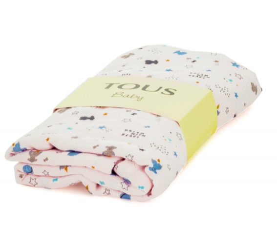Tous Baby Muselina Mission rosa