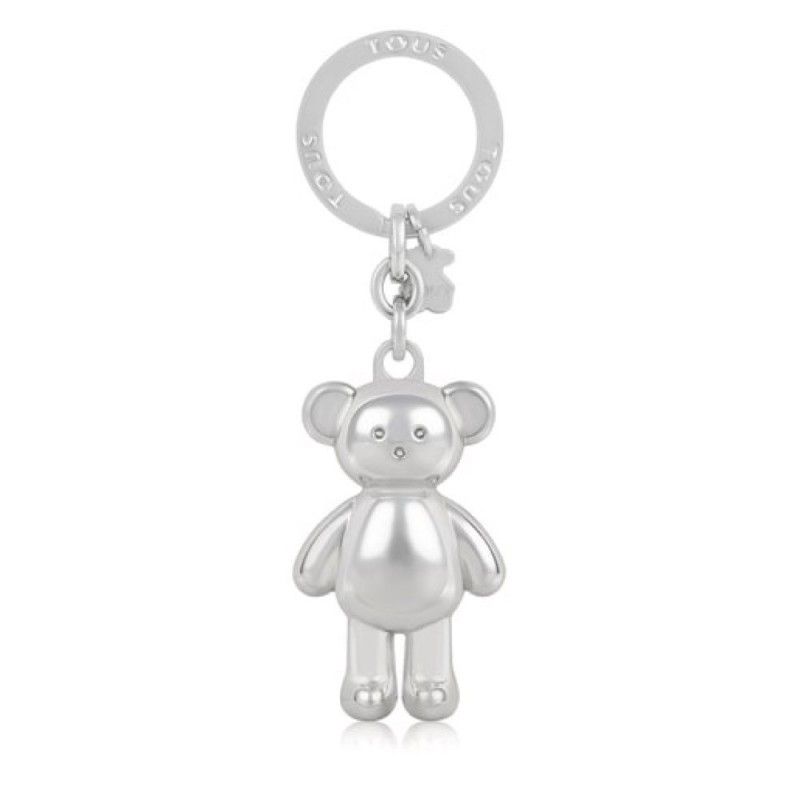 Llavero Tous Oso Teddy Bear plateado