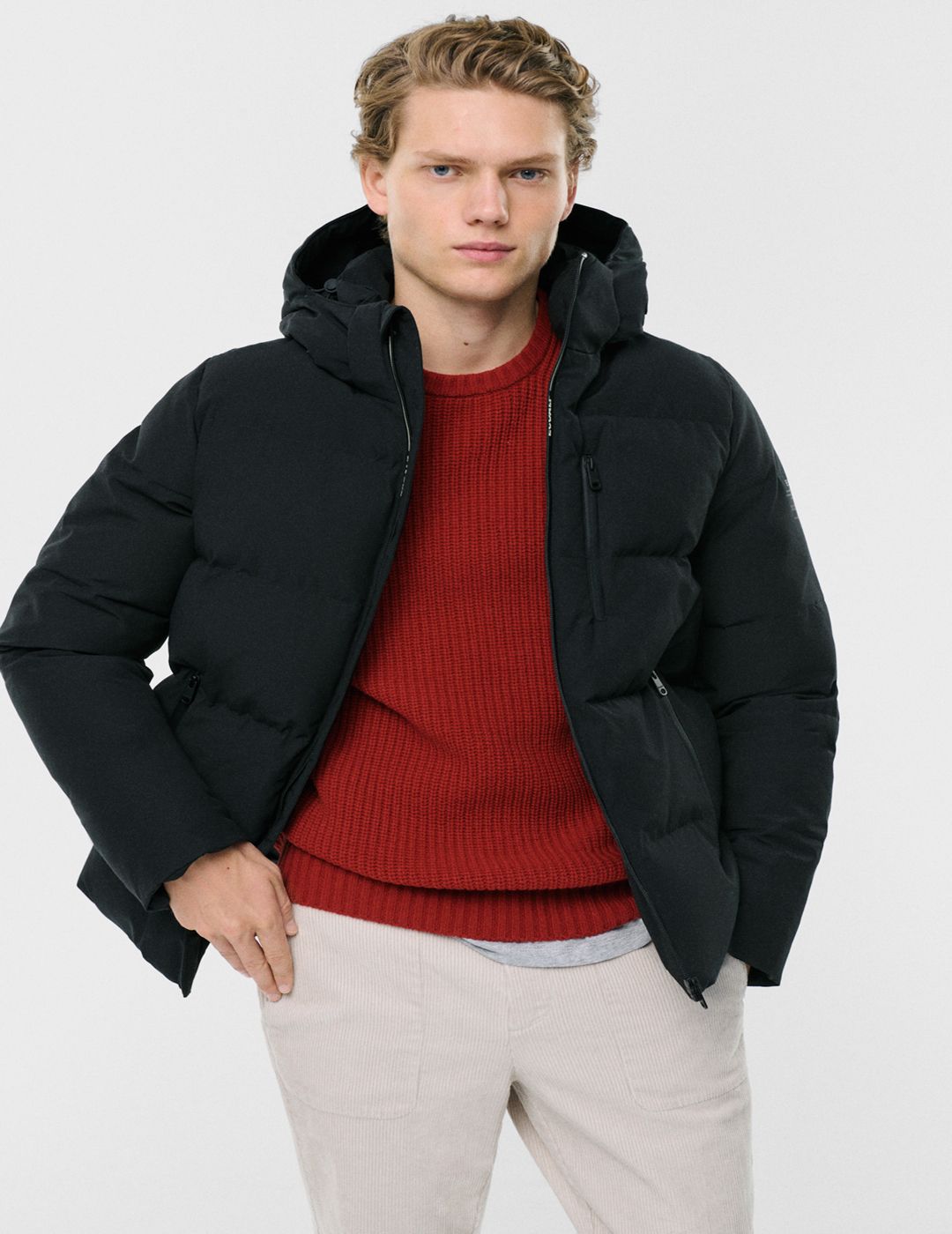 Chaqueta Ecoalf Hombre Bazon Black