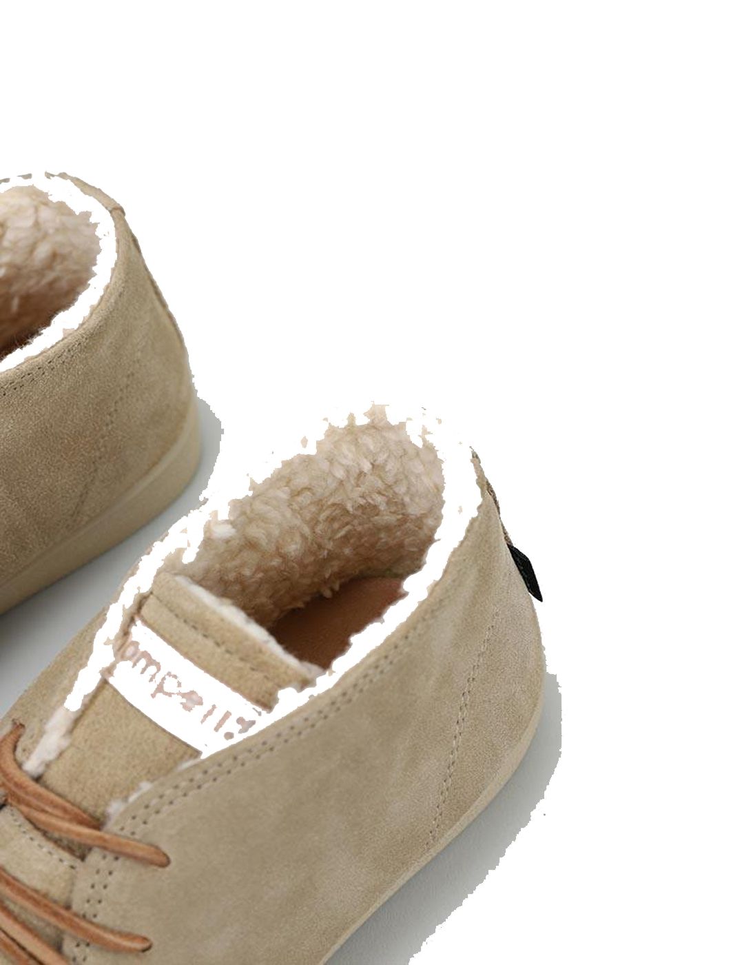 Zapatilla Mujer Pompeii Catalina Fleece Beige