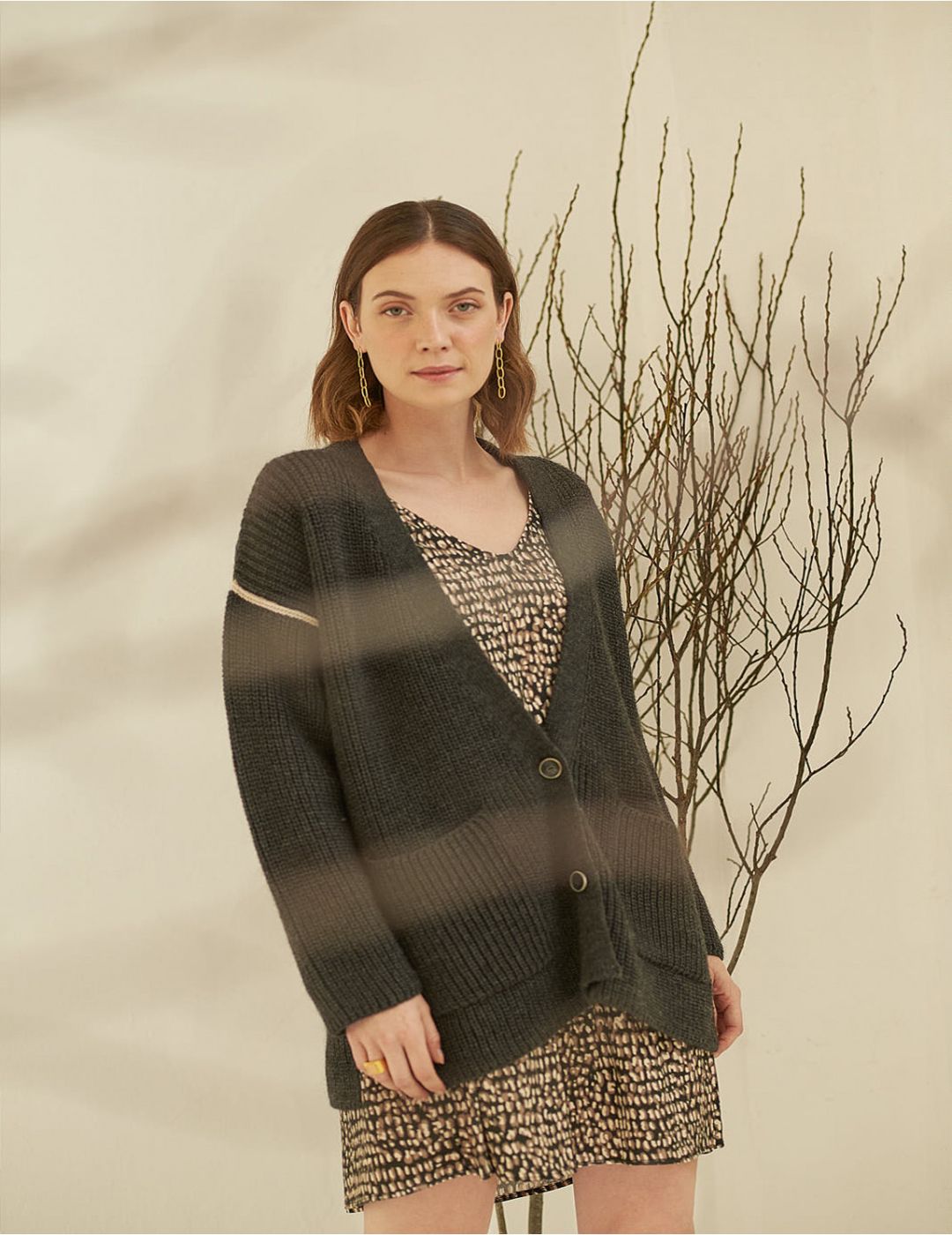 Cardigan Mus&Bombon Poplar Antracita