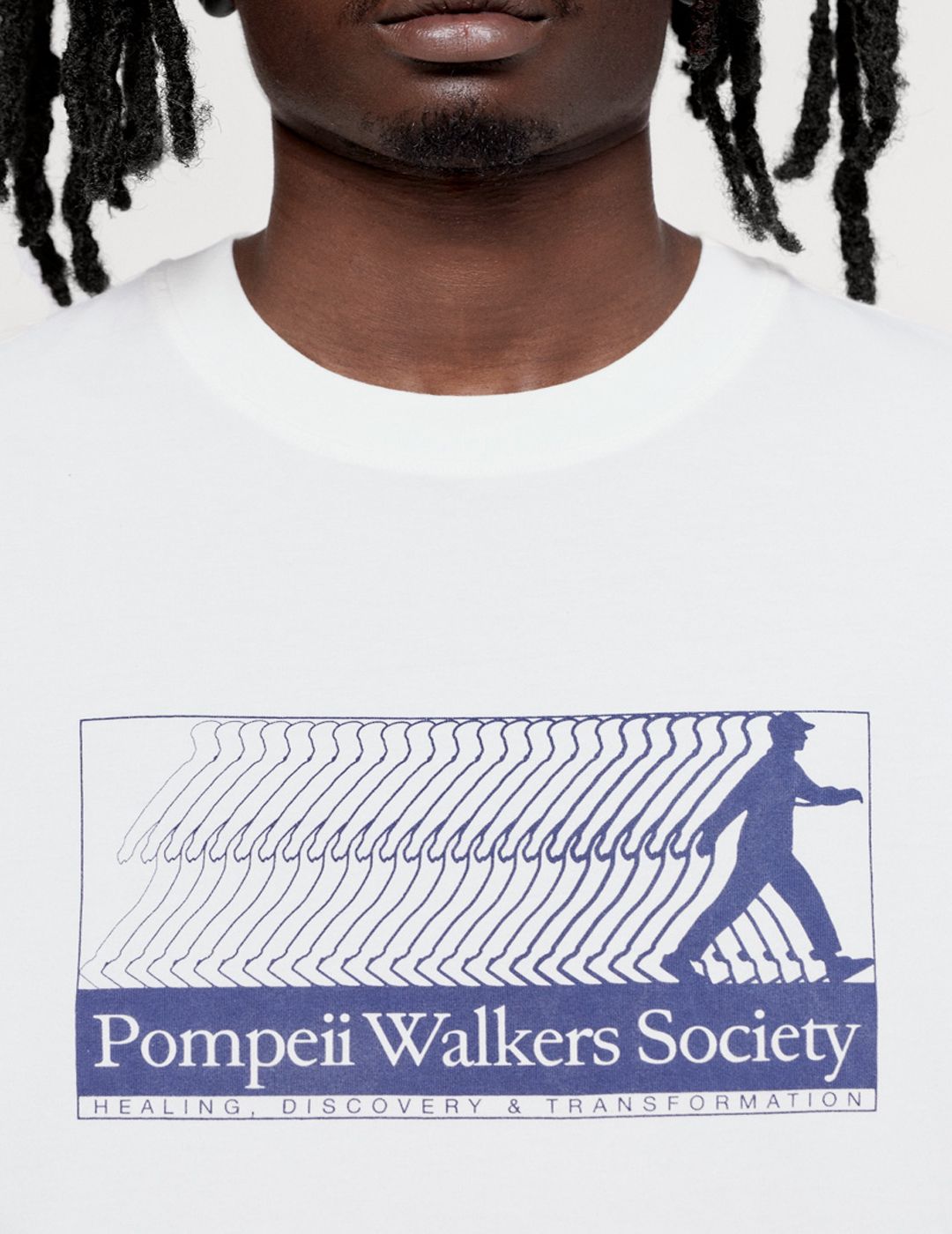 Camiseta Pompeii Hombre Off white Walkers Society Tee
