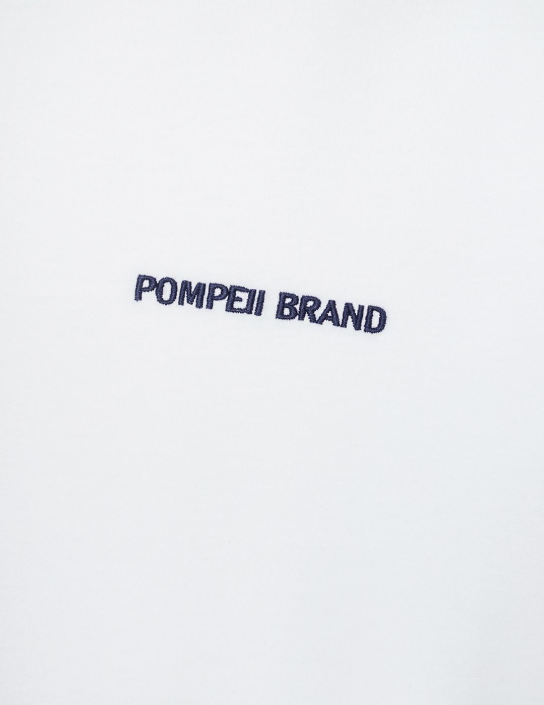 Camiseta Pompeii Hombre White Logo Tee