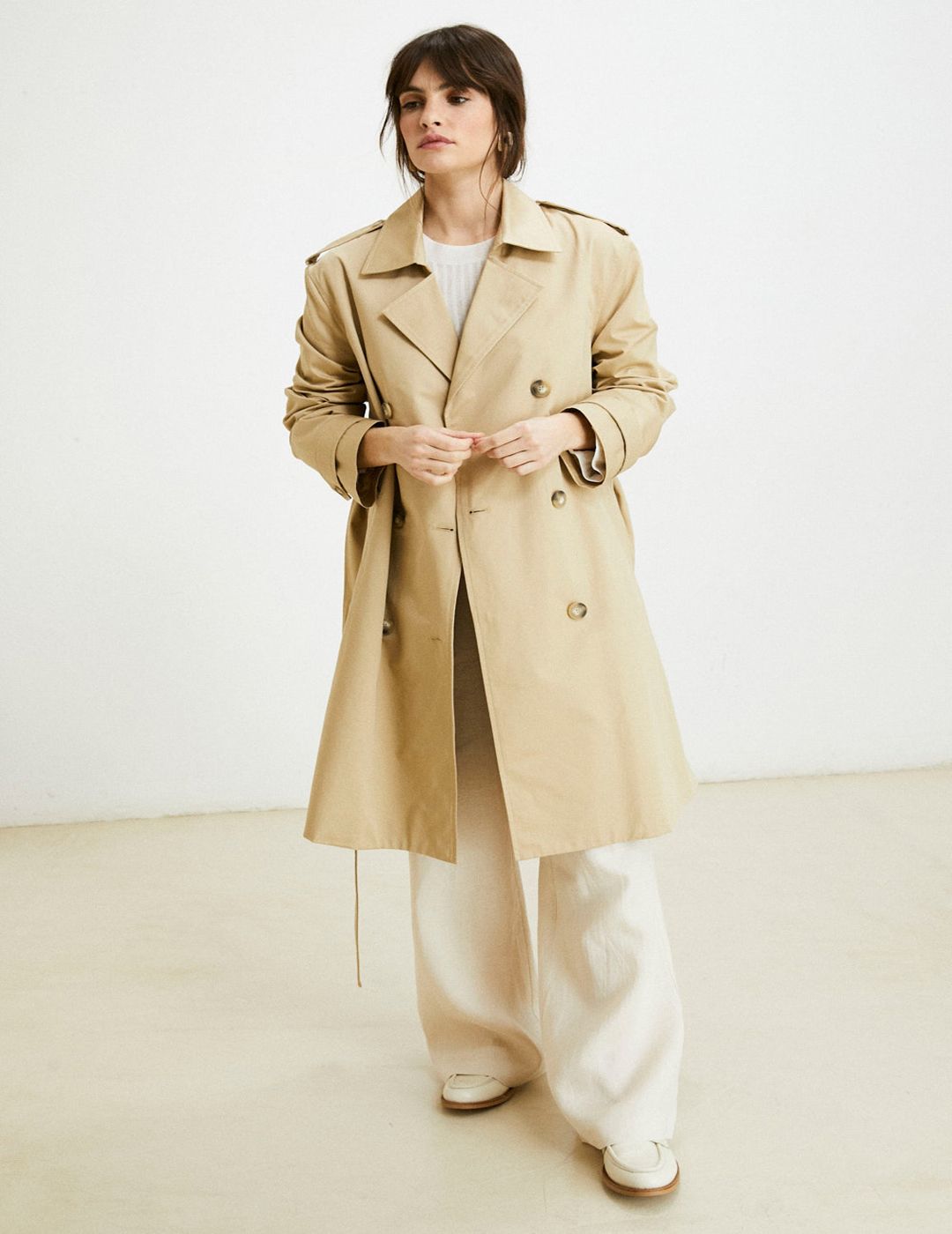 Trench eseOese Water Repellent Rain Arena