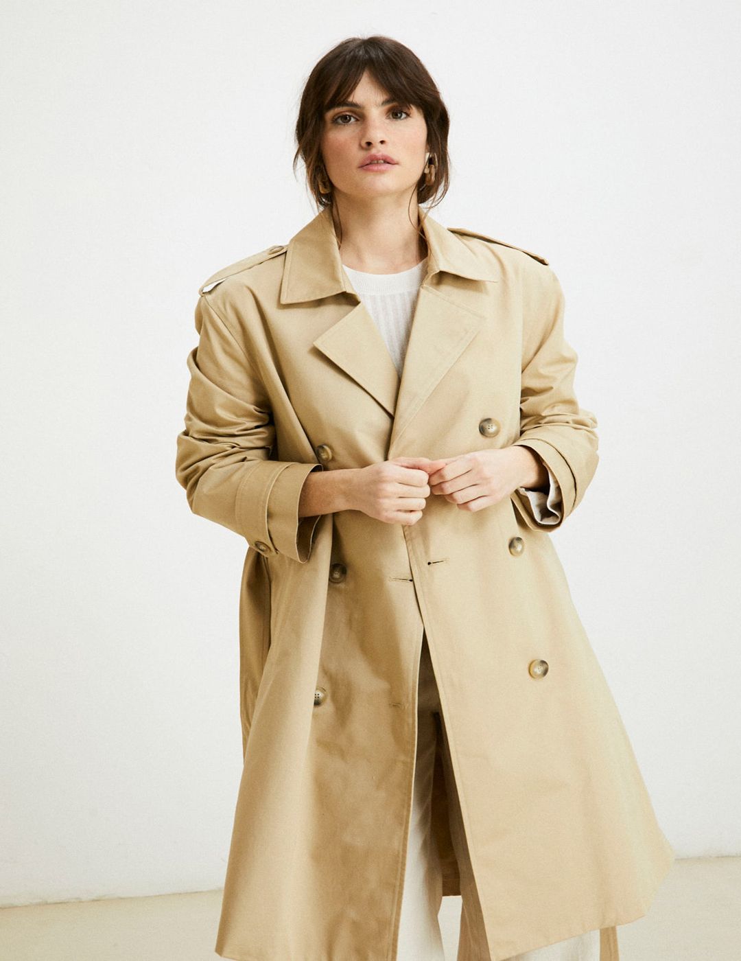 Trench eseOese Water Repellent Rain Arena