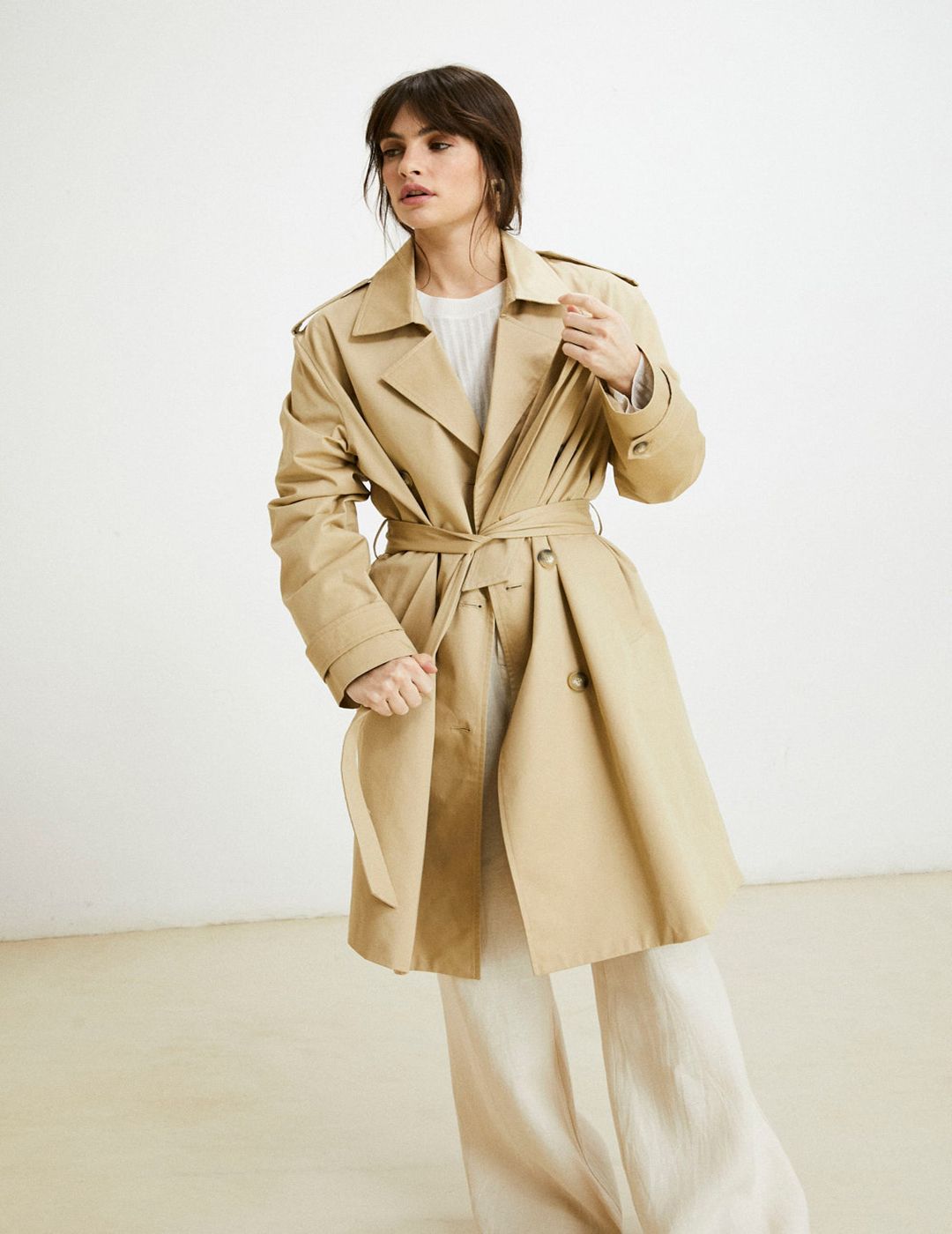 Trench eseOese Water Repellent Rain Arena