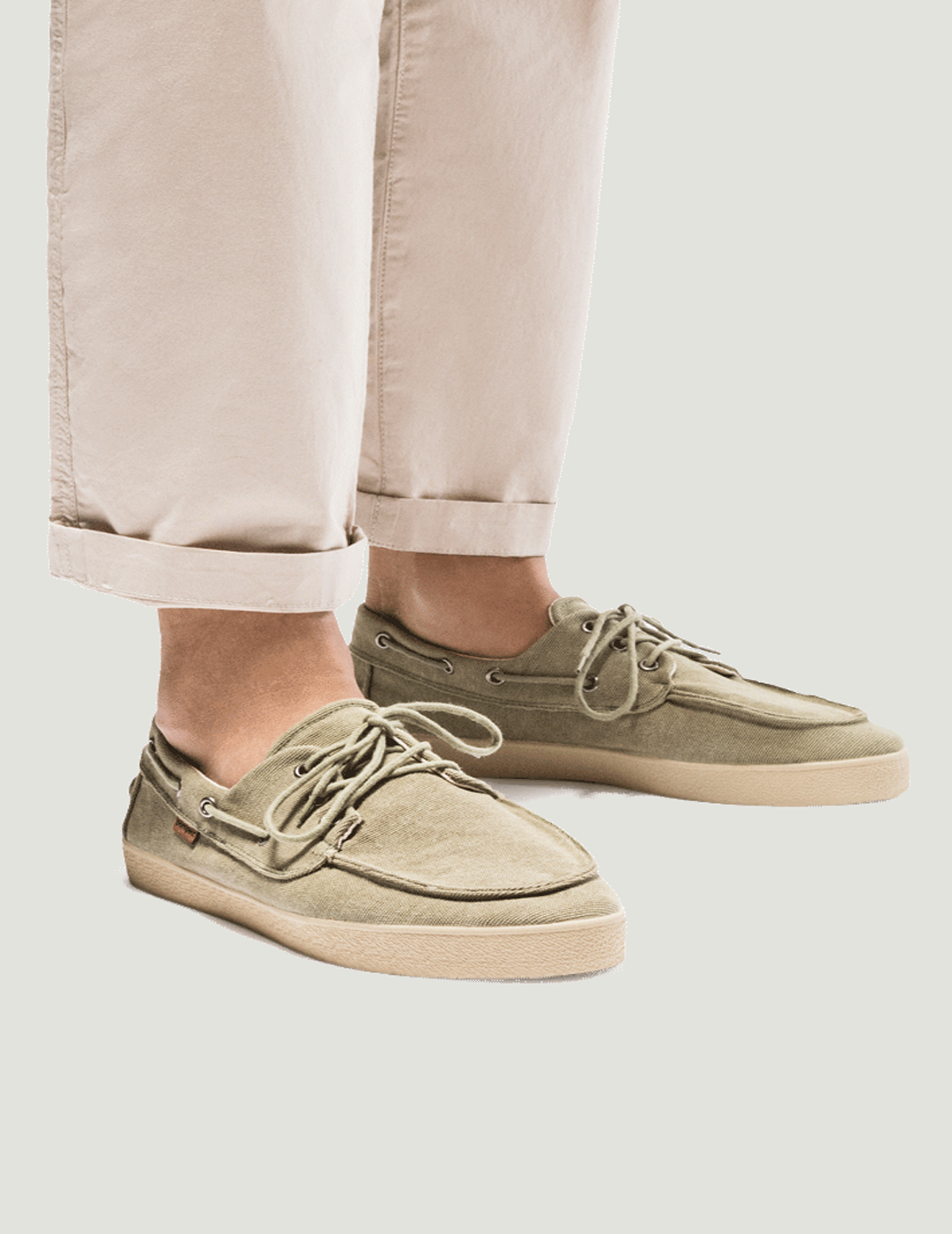 Zapatilla Pompeii Hombre Petra Khaki