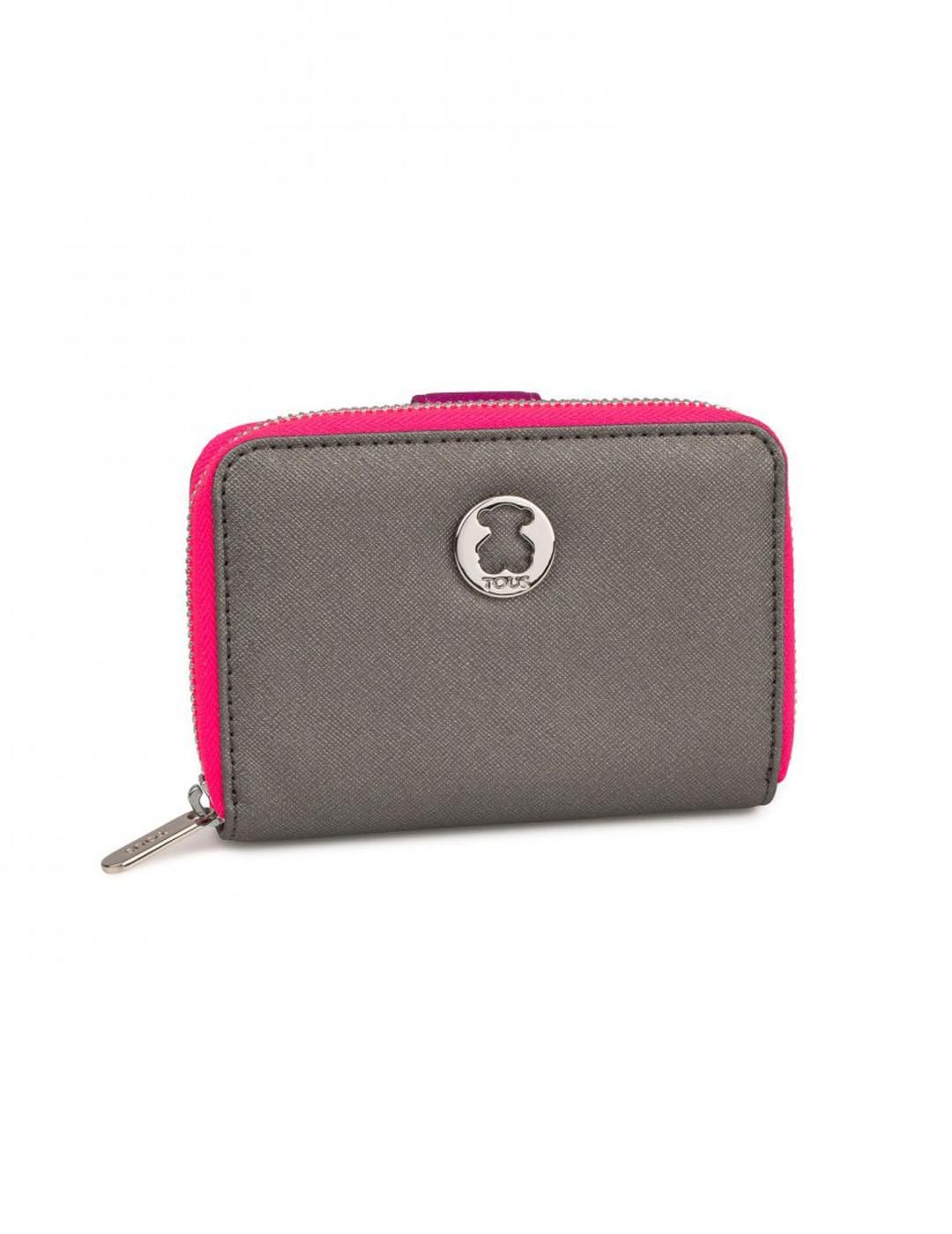Billetera Tous  S Dubai Saffiano Tri-Plata
