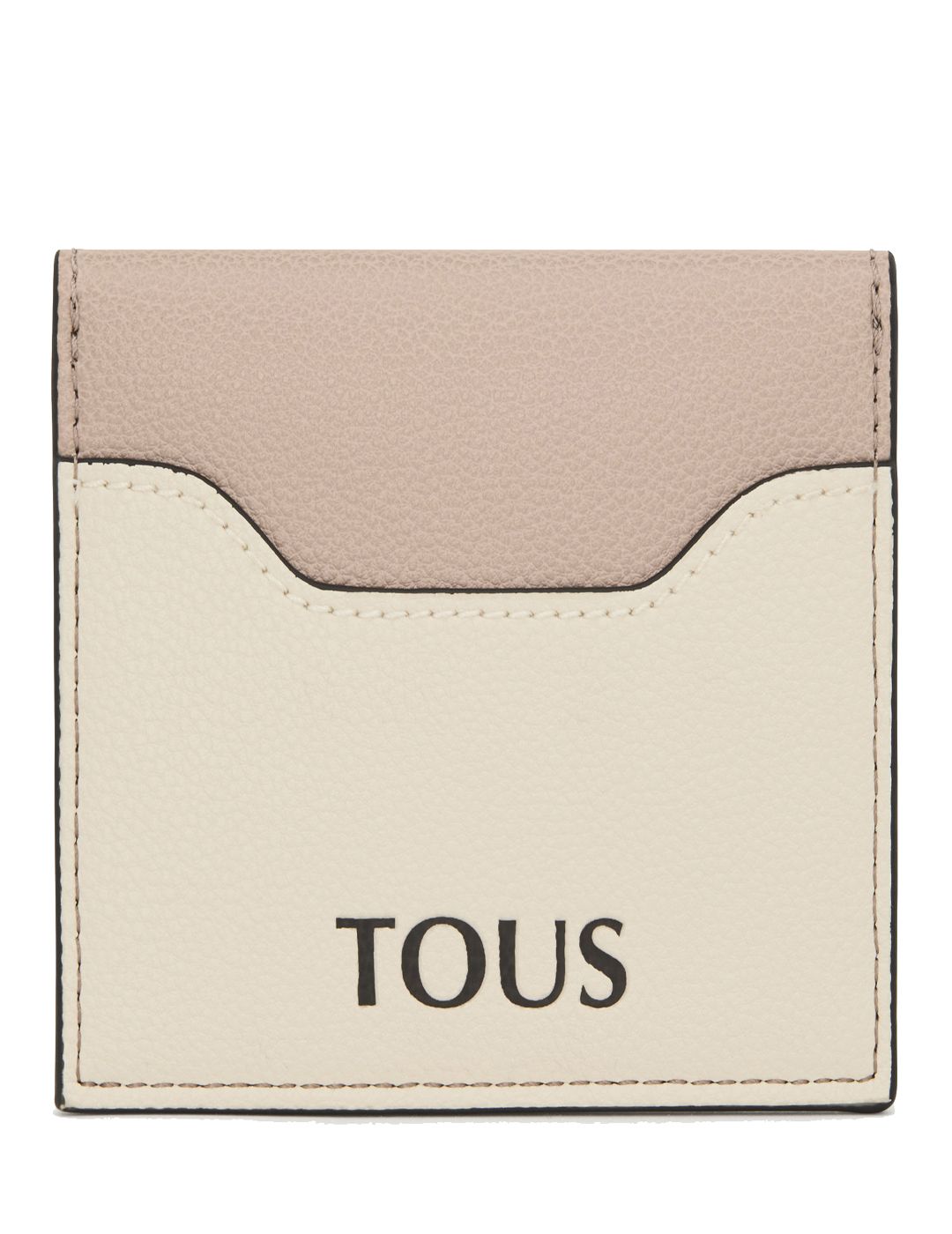 Tarjetero Tous Flap Kaos Mini Evolution Beige