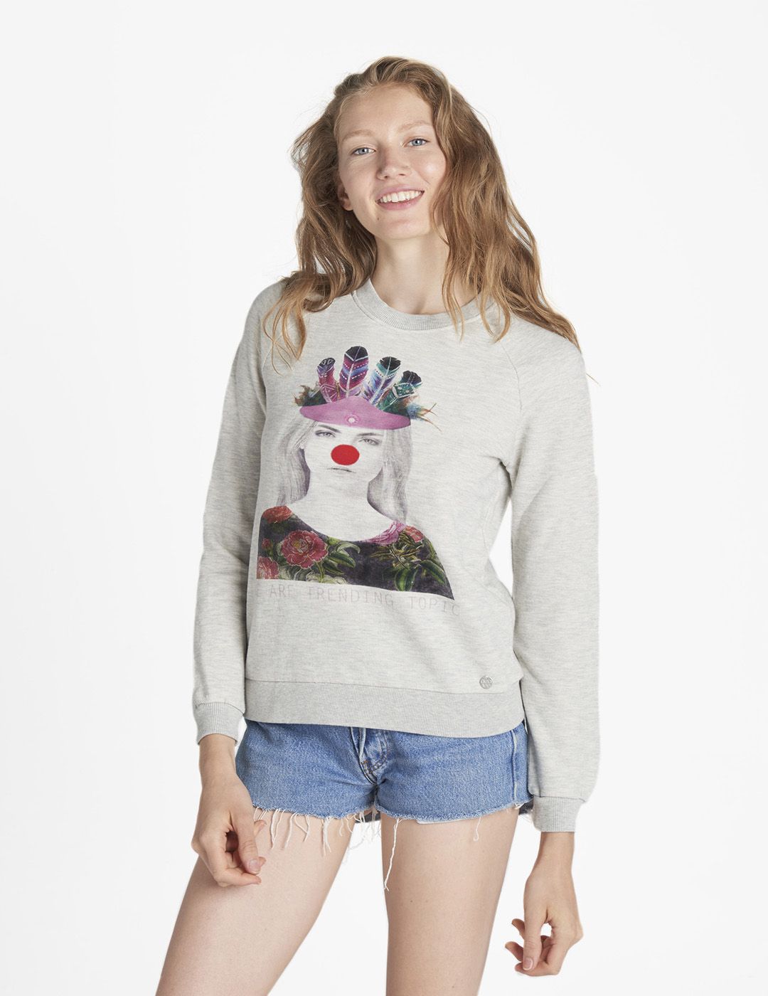 Sudadera Dear Tee Mujer FEATHERS