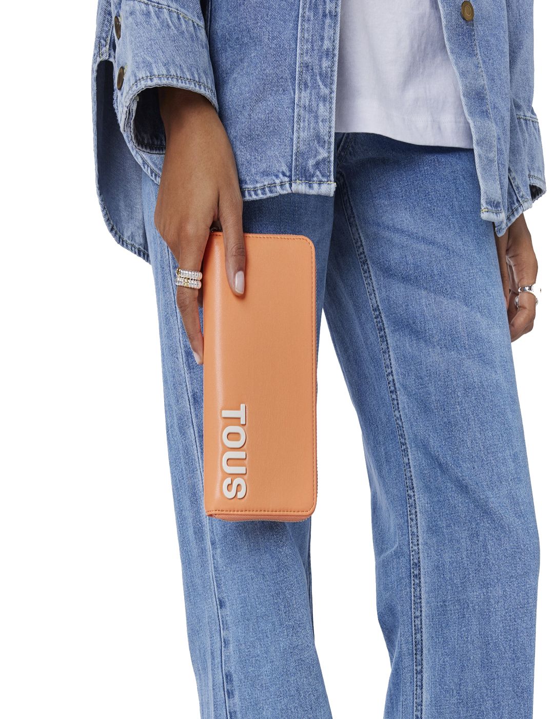 Billetera Tous M Carol Naranja