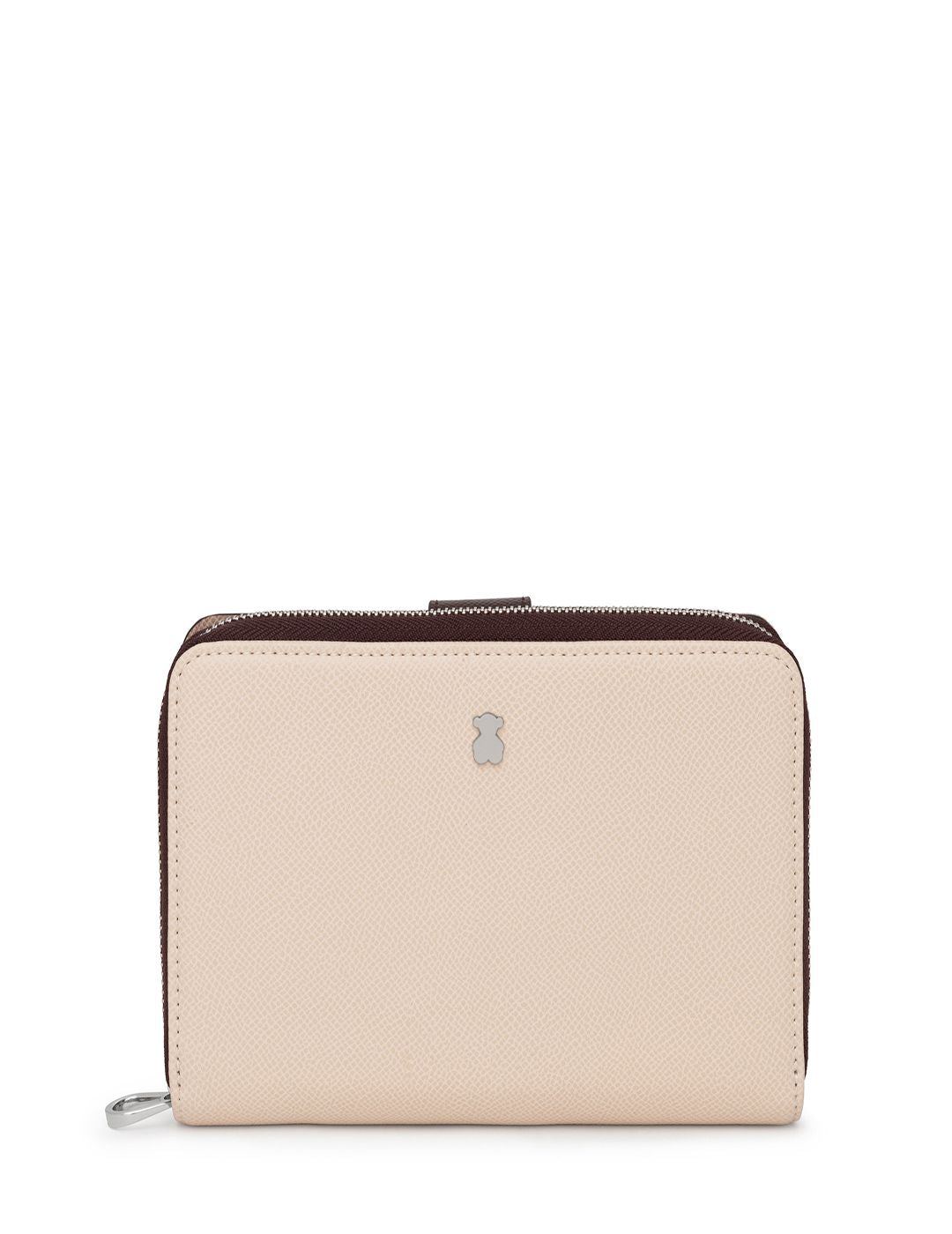 Billetera Tous M New Dubai Saffiano Tri-Beige