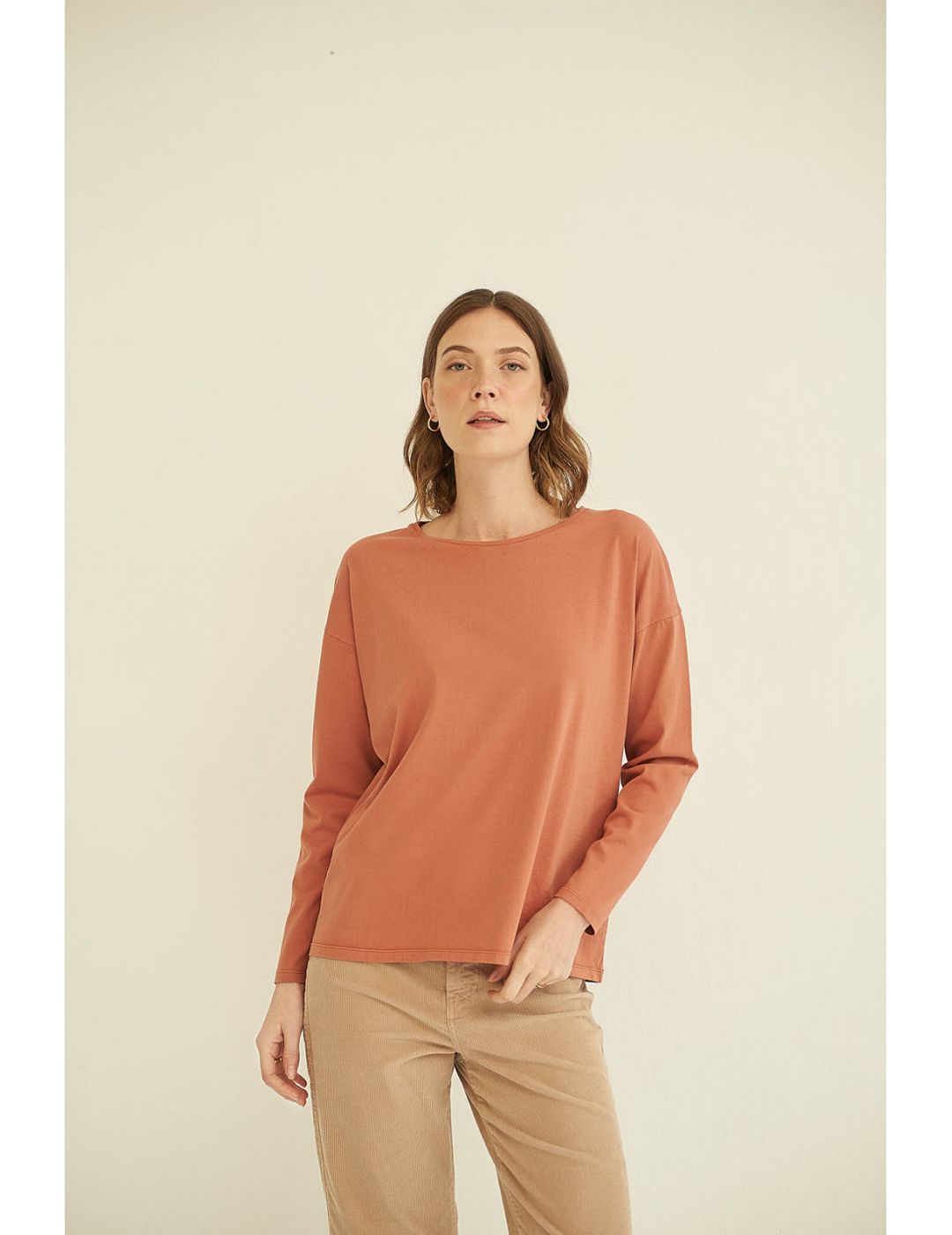 Camiseta Mus&Bombon Basieco Redondo Old Rose