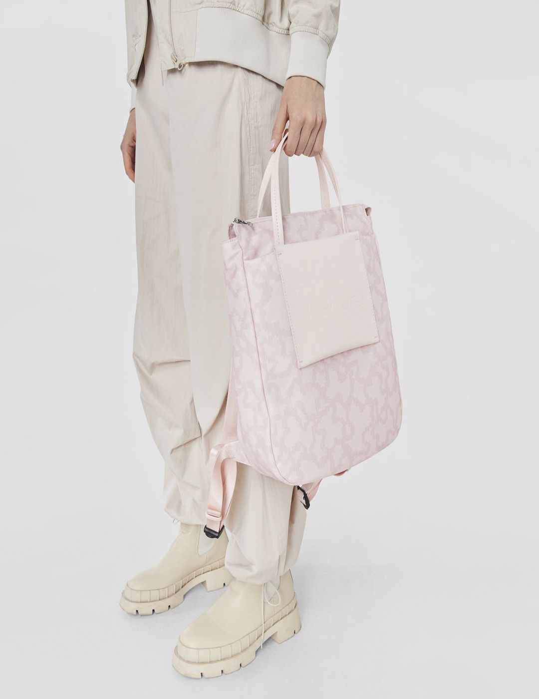 Mochila Tous Kaos Pix Soft Multi Rosa