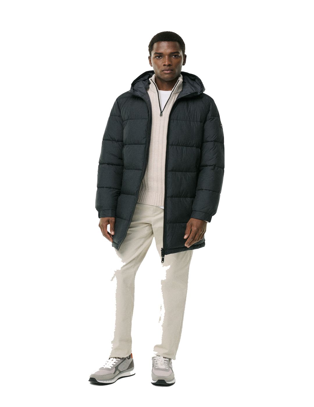 Chaqueta Ecoalf Hombre Vintage Reversible Black