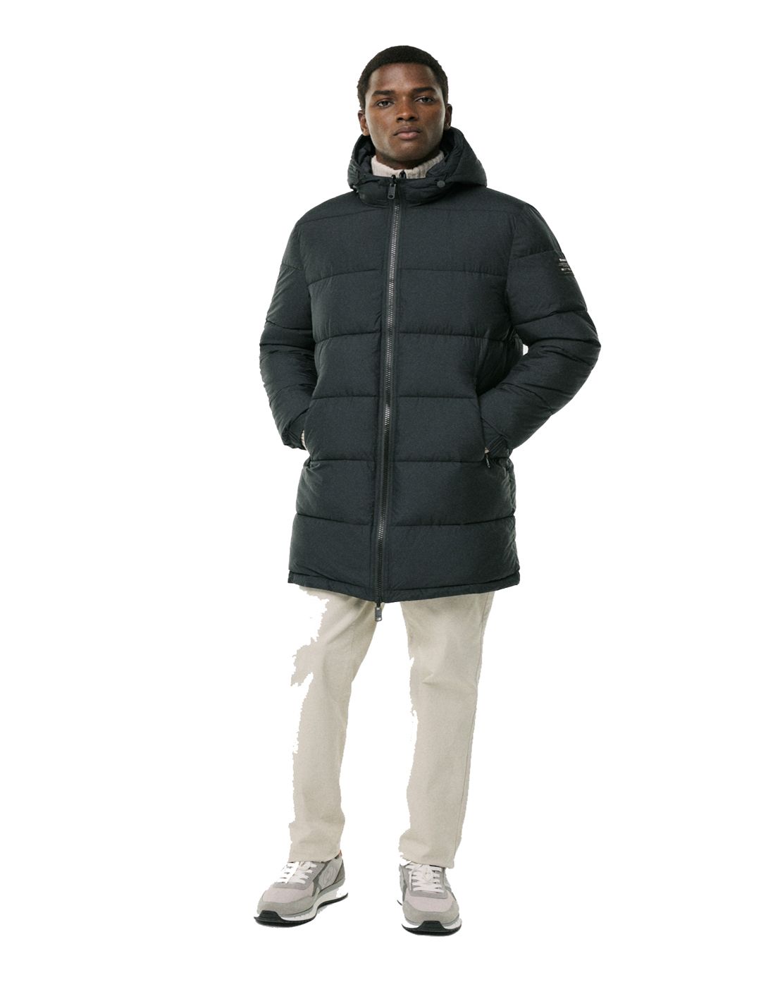 Chaqueta Ecoalf Hombre Vintage Reversible Black