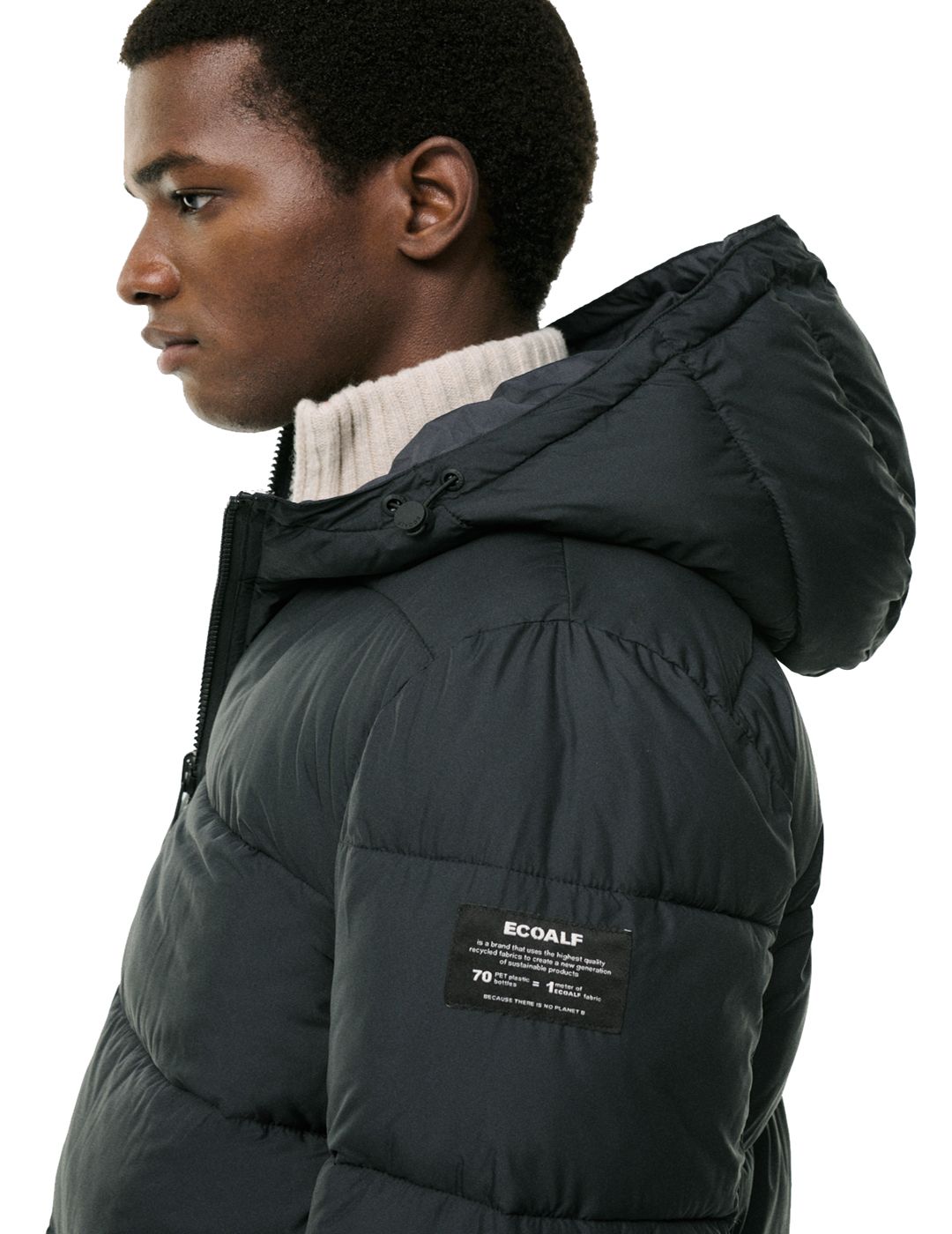 Chaqueta Ecoalf Hombre Vintage Reversible Black