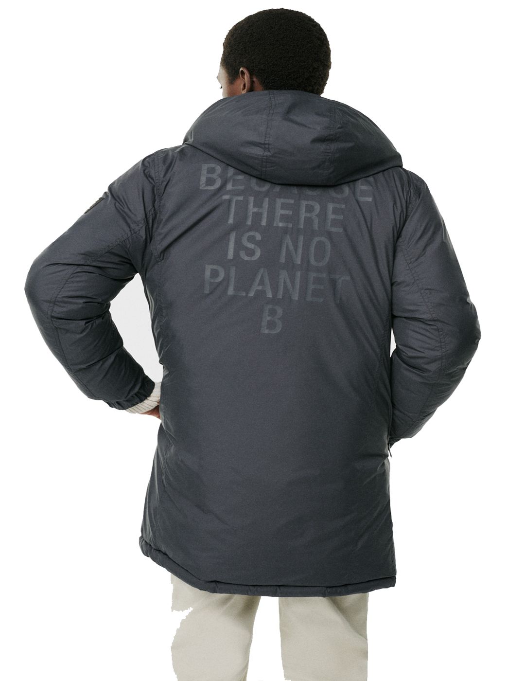 Chaqueta Ecoalf Hombre Vintage Reversible Black
