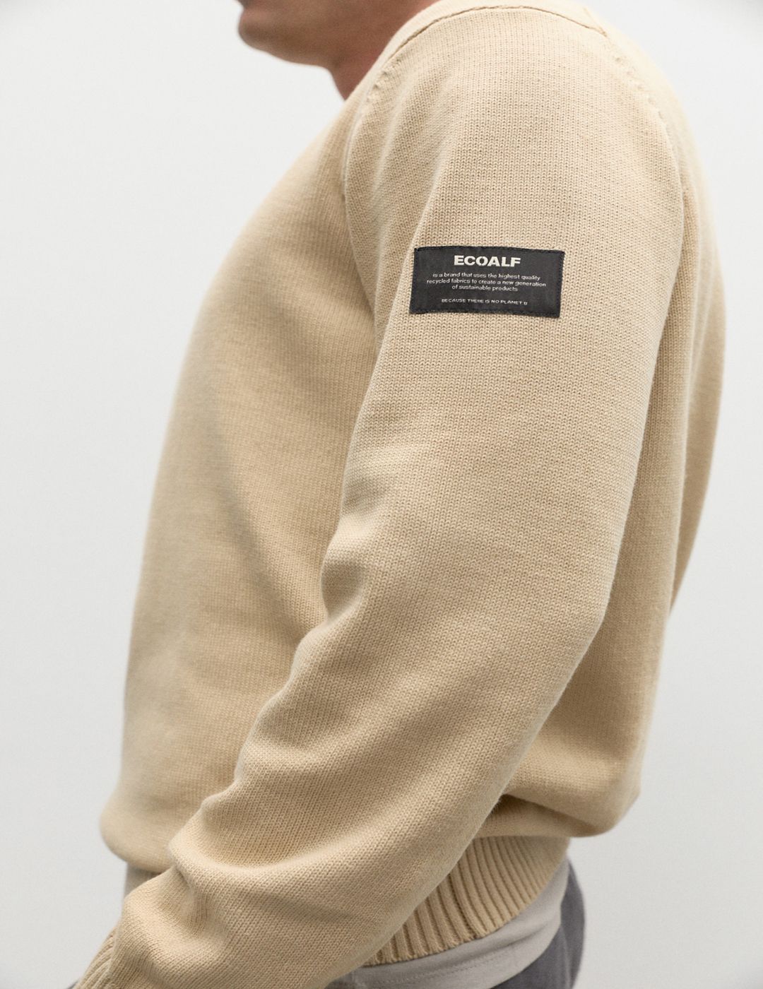 Jersey Ecoalf Hombre Tail Beige