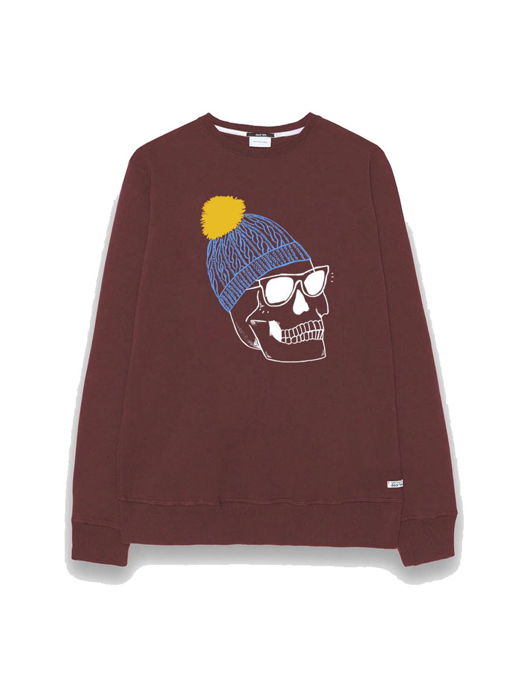 Sudadera Dear Tee Hombre Calavera Lana