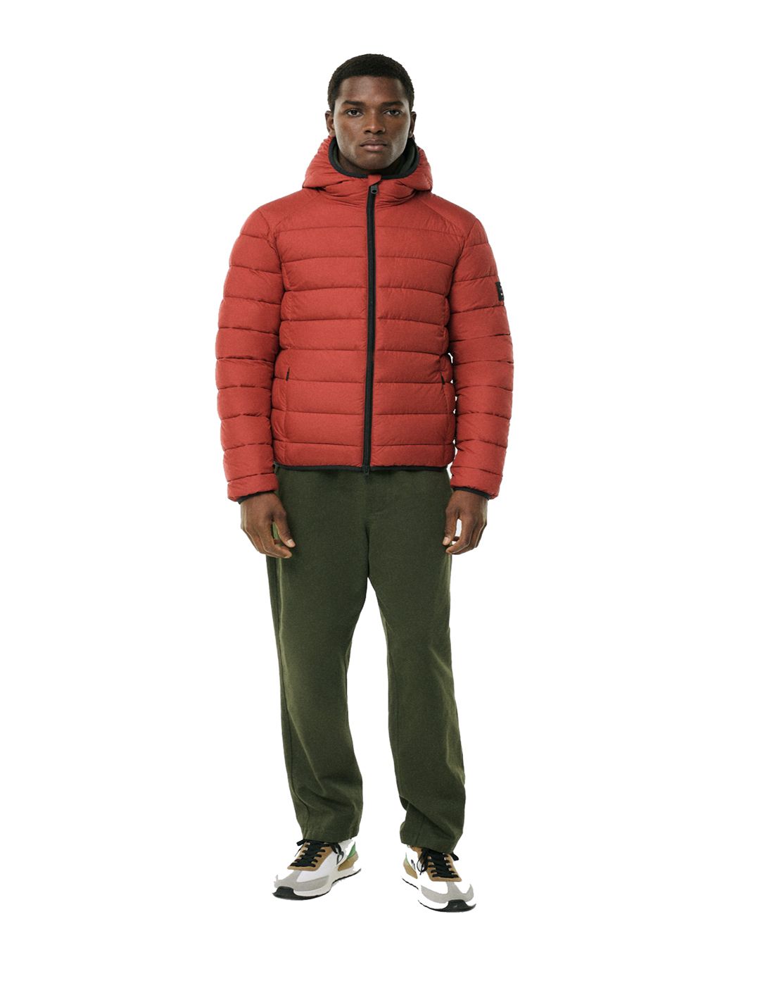 Chaqueta Ecoalf Hombre Aspen Chily Red