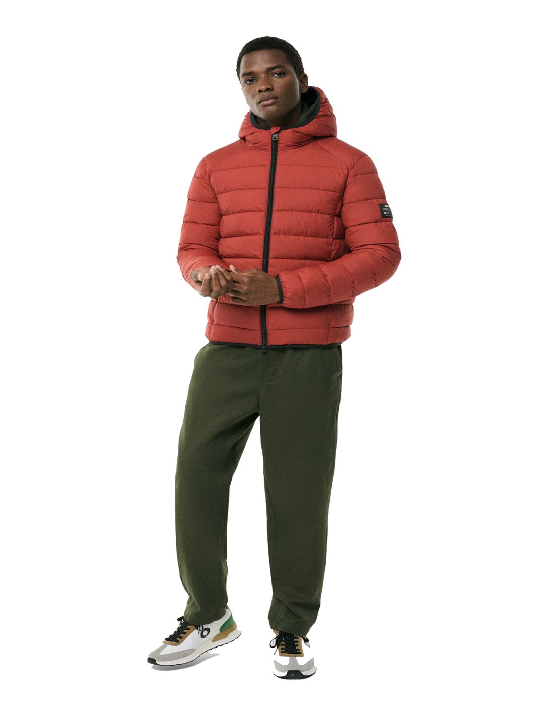 Chaqueta Ecoalf Hombre Aspen Chily Red