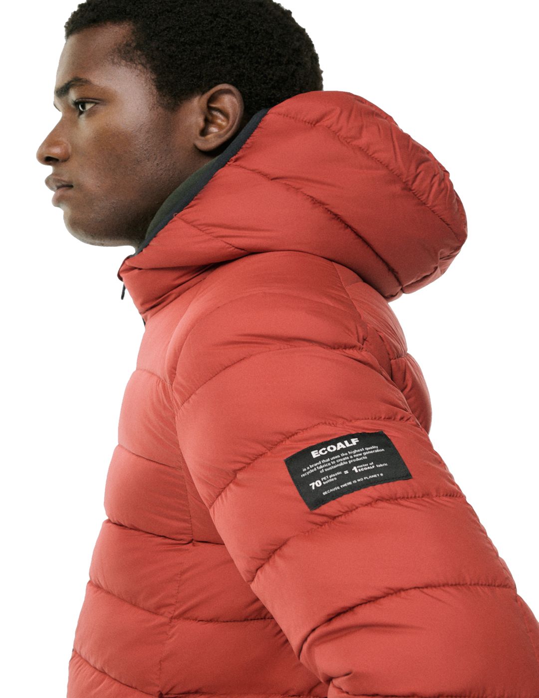 Chaqueta Ecoalf Hombre Aspen Chily Red