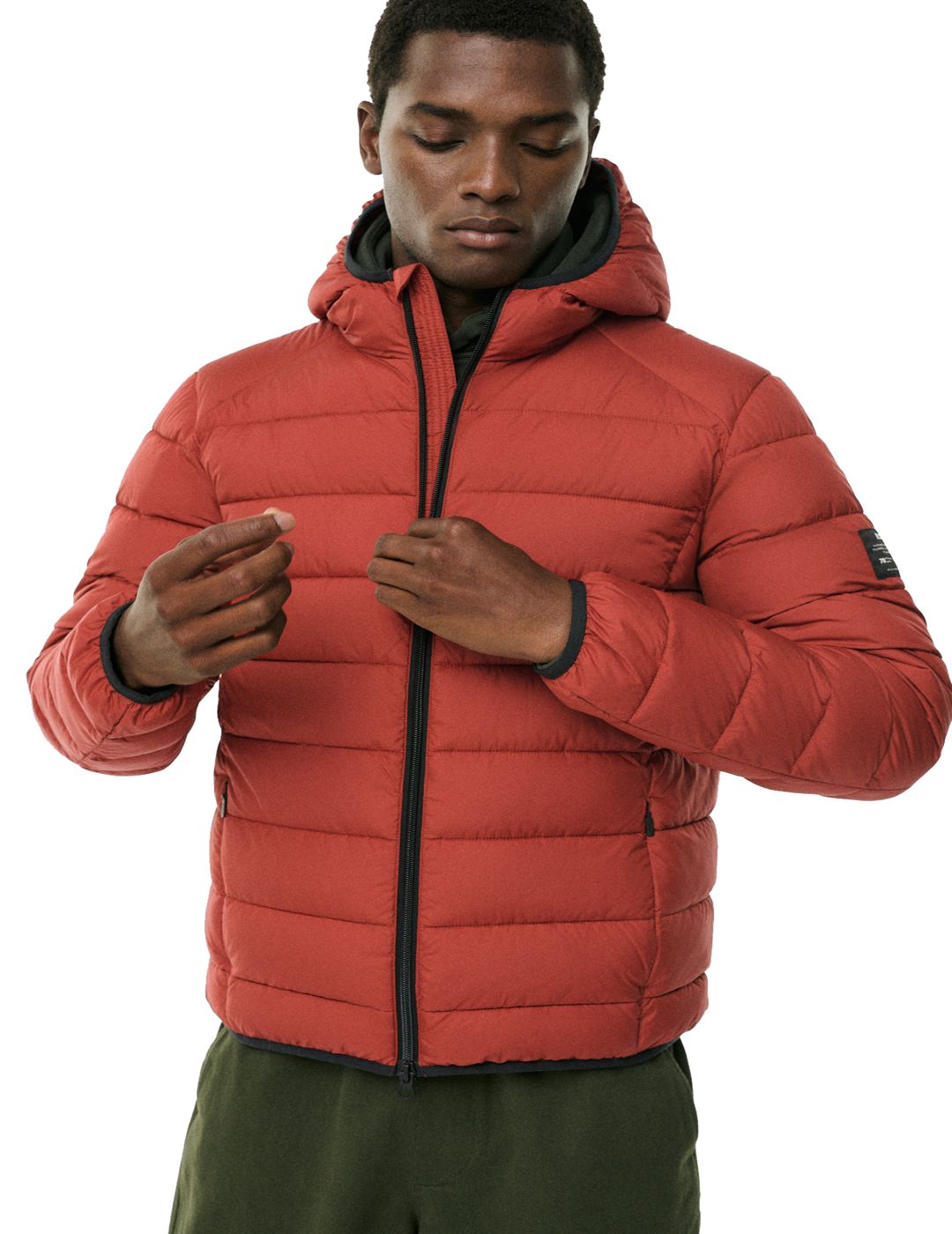 Chaqueta Ecoalf Hombre Aspen Chily Red