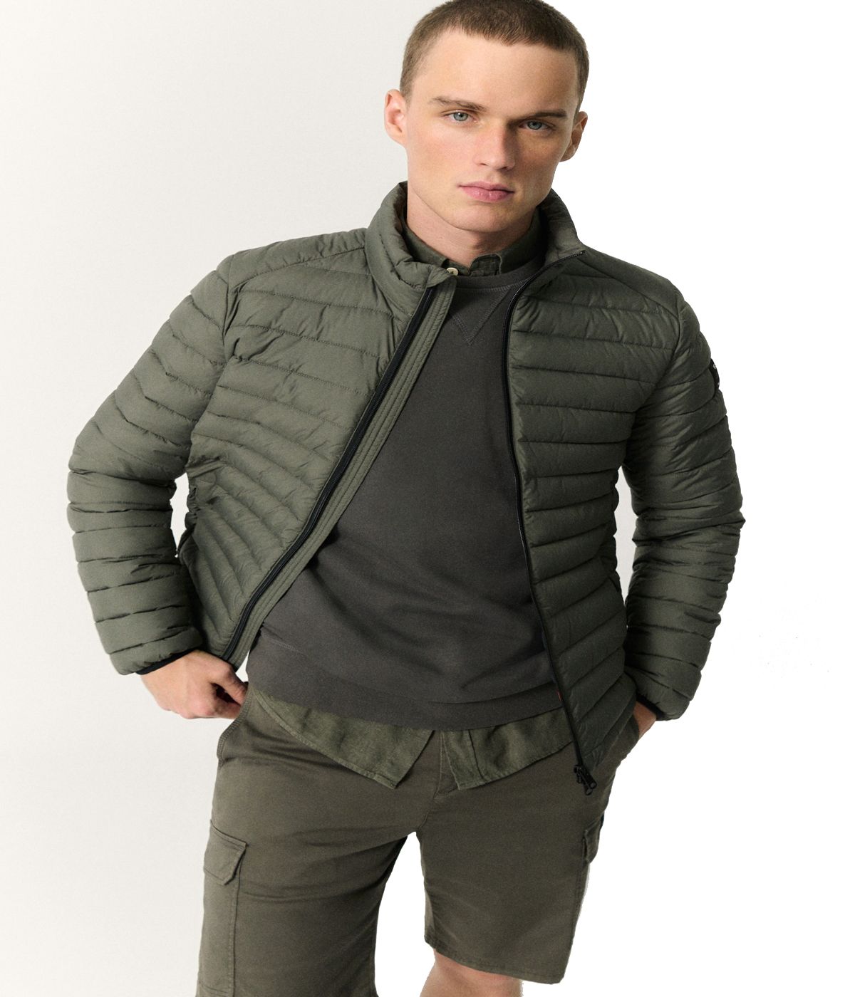 Chaqueta Ecoalf Hombre Beret Softkhaki