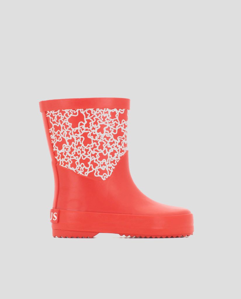 Bota de goma  Tous Run Roja