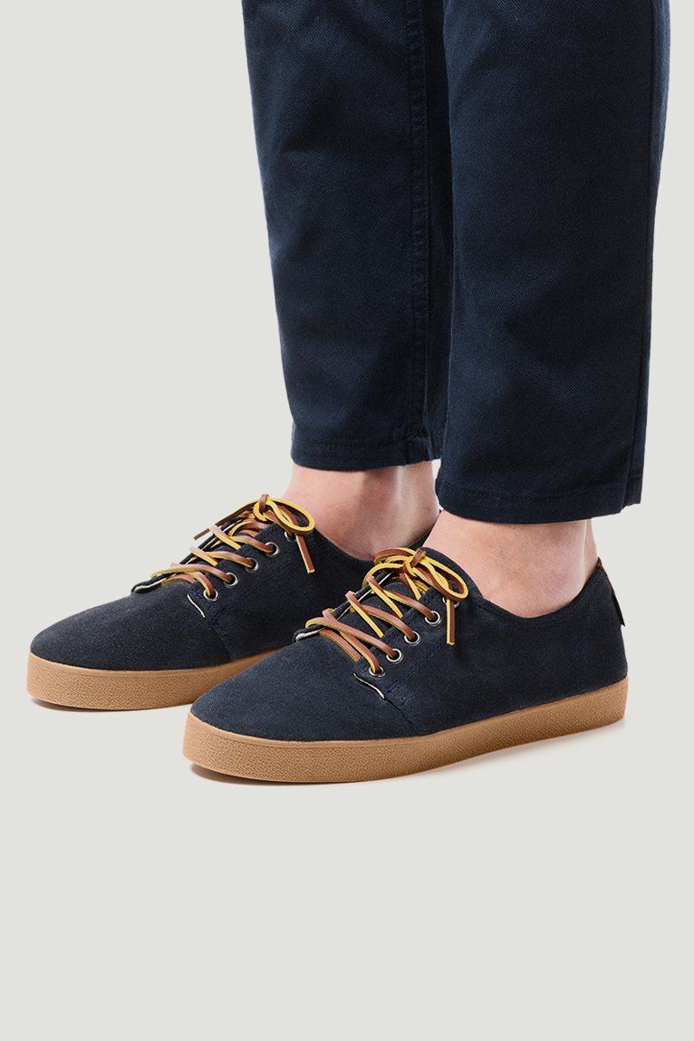 Zapatilla Pompeii HIGBY NAVY CARAMEL