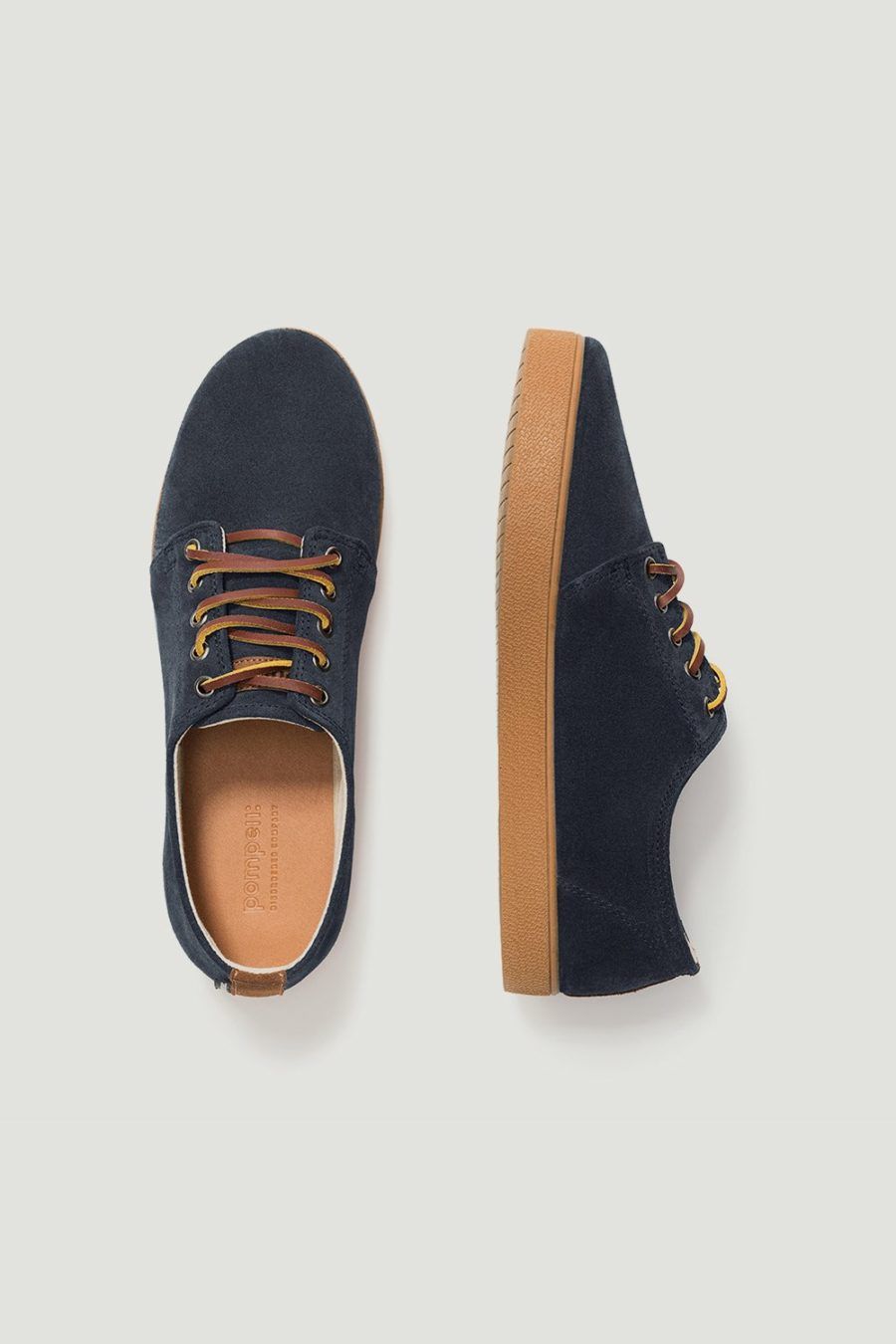 Zapatilla Pompeii HIGBY NAVY CARAMEL