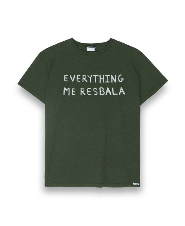 Camiseta Dear Tee hombre EVERYTHING-verde