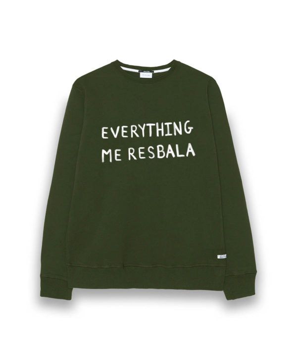 Sudadera Dear Tee hombre EVERYTHING-verde