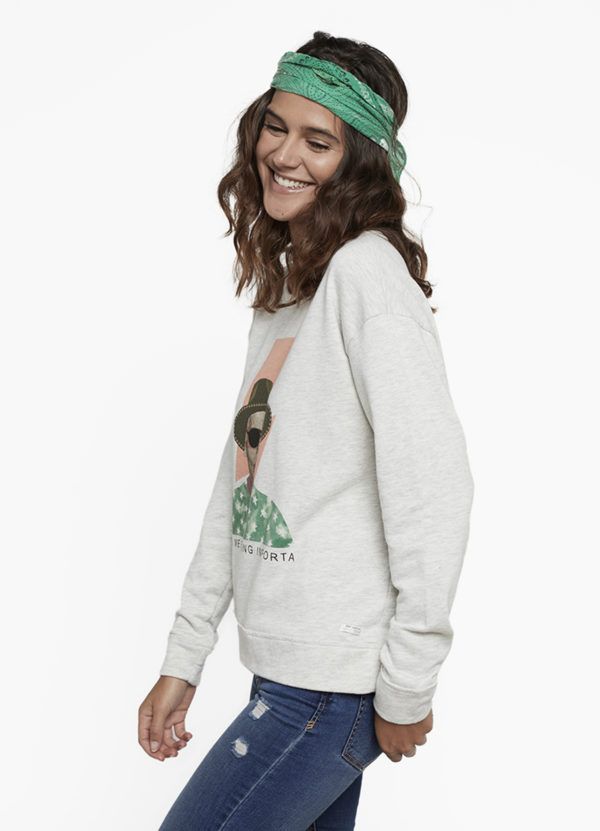 Sudadera Dear Tee K RAYO SW-grey