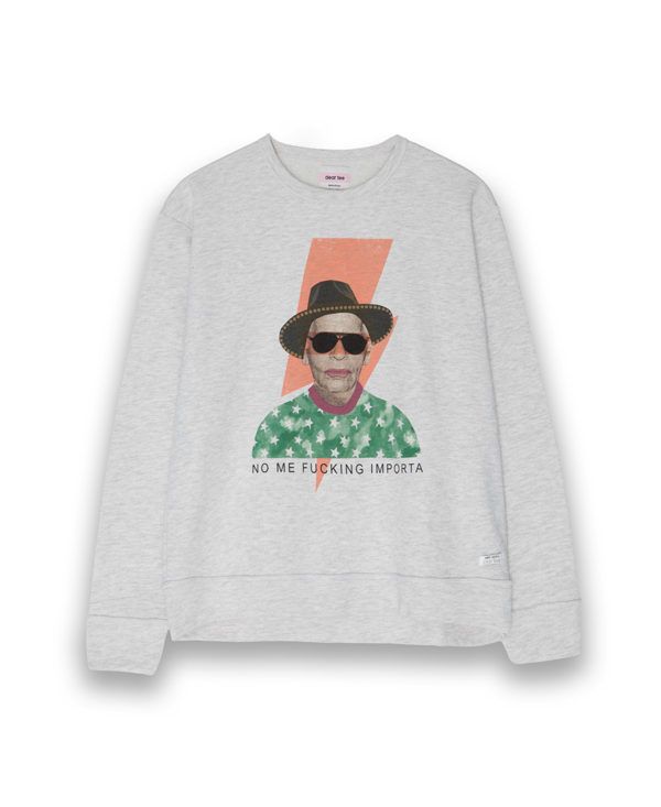 Sudadera Dear Tee K RAYO SW-grey
