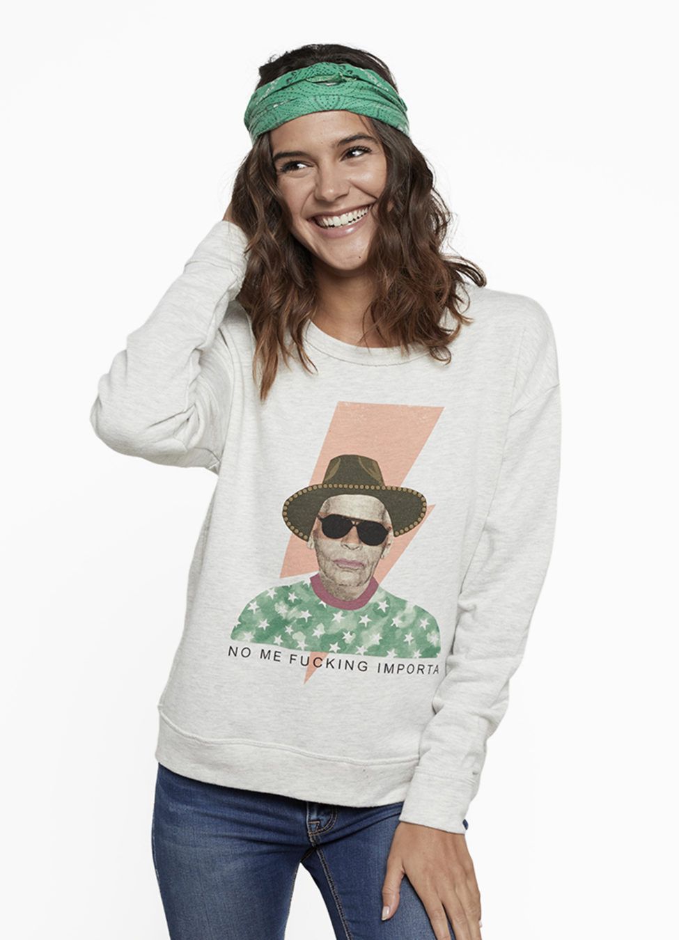 Sudadera Dear Tee K RAYO SW-grey